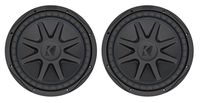 (2) Kicker 44CVX124 Comp VX CVX 12" 3000w Car Subwoofers Subs CVX12-2 44CVX12-2