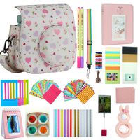 Anter 17 in 1 Instax Mini 9 Accessories fit to Fujifilm Instax Instant Film Camera - Sweet Heart