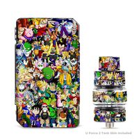 IT'S A SKIN Decal Vinyl Wrap for VooPoo Drag 2 V2 & UForce T2 Tank Vape Sticker Sleeve/Anime stickerslap Sticker Bomb