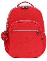 Kipling Seoul Go Laptop, Padded, Adjustable Backpack Straps, Zip Closure (Cherry)