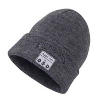 JTONG Wireless Music Beanie Hat with Bluetooth Headphones Earphone, Unisex Winter Warm Knit Running Cap Stereo Speakers Mic for Men Women Outdoor Fitness Compatible with iPhone Android