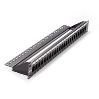 LINKOMM RJ45 24-Port UTP Unshielded Blank Keystone Patch Panel
