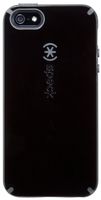 Speck Products CandyShell Case for iPhone SE/5/5S  -Retail Packaging- Black/Slate Grey