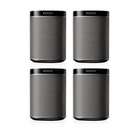 Sonos Play:1 Multi-Room Digital Music System Bundle (4 - Play:1 Speakers) - Black