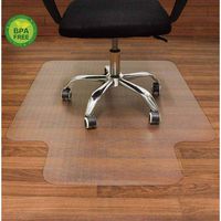 AiBOB Office Chair mat for Hardwood Floor, 36 x 48 inches, Easy Glide for Chairs, Flat Without Curling, Floor Mats for Computer Desk
