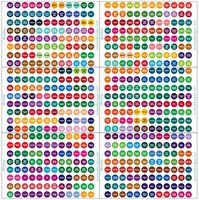 Aroma Designs Young Living Bottle Cap Stickers (Pack of 2)