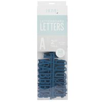 Letterboard Letter Pack by American Crafts | Navy | 148 Piece | 2-inch letters, numbers and punctuation