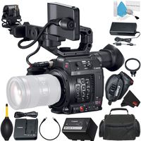 Canon EOS C200 Cinema Camera -EF-Mount International Model (2215C002) Bundle with Carrying Case + More