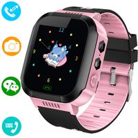 YENISEY Kids Smart Watches Phone - 1.4" Touch Screen Children Phone Wristwatch with Call SOS Voice Chat Camera Flashlight Alarm Learning Games Toy Birthday Gifts for Boys Girls Age 4-12 (02 GM9 Pink)