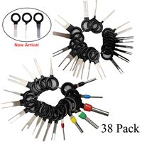 Chilartalent Terminal Removal Tool Kit - Car Electrical Wiring Connector Pin Release Extractor Puller Repair Keys Tool