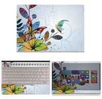 decalrus - Protective Decal Floral Skin Sticker for HP Envy 13-AD120NR / 13-AD017UR (13.3" Screen) case Cover wrap HPenvy13_ad017ur-170