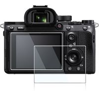 Screen Protector for Sony A7 III A7R Mark iii IV A7RIII A7R3 Alpha 7R IV A7RIV,debous Anti-scratch Optical Hard Tempered Glass Protective Cover for Sony A7III ILCE-7RM3 A7R III Mark iii A7R III 3 MKIII ILCE-7RM4 (2pack)