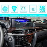 8X-SPEED for 2016 2017 Lexus LX570 Car Navigation Screen Protector HD Clarity 9H Tempered Glass Anti-Scratch, in-Dash Media Touch Screen GPS Display Protective Film