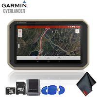 Garmin Overlander Rugged, Multipurpose, All-Terrain On/Off-Road Navigator with Memory Card