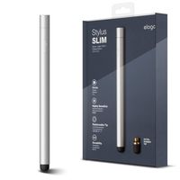 elago Stylus [Slim][Sliver] - [Premium Aluminum ][Replaceable Tip][Extra Tip Included] - for iPad, iPad Pro, iPad Mini and iPhone