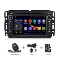 Android 9.0 Car Stereo 7 inch DVD Player for GMC Chevy Silverado 1500 2012 Quad Core Double Din in Dash Touchscreen FM/AM Radio Receiver Navigation with Rear View Camera