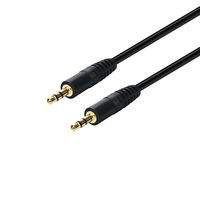 Pasow 3.5mm Stereo Audio Plug to Plug Cable Male to Male cable (15 Feet)