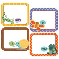 Carson Dellosa Nature Explorers Name Tags (150061)