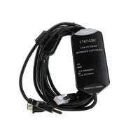 Avanexpress PLC Programming Cable Compatible with 1747-UIC USB to DH485 RS485 RS232 Interface Converter