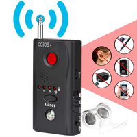 Anti Spy Hidden Camera Detector, LADER Wireless Signal Pinhole Laser Lens GSM Detector Ultra-high Sensitivity Full-Range Tracker Finder