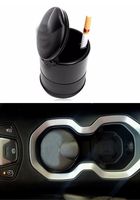 FMtoppeak Black Car Ashtray Posacenere Portacenere Cenicero Cendrier Cinzeiro Cigarette Smoke Holder Cup for 2014 UP Jeep Renegade