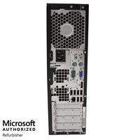 HP Elite PC Desktop Computer Package - Intel Quad Core i5 3.1GHz, 8GB RAM, 500GB, 19inch LCD Monitor, Keyboard, Mouse, DVD, WiFi Adapter, Windows 10 Professional (Renewed)