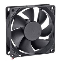 uxcell SNOWFAN Authorized 80mm x 80mm x 20mm 12V Brushless DC Cooling Fan 0319