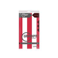 Patriotic Theme 1 Pack Premium Disposable Plastic Tablecloth 54 Inch. x 108 Inch. Rectangle Table Cover By Grandipity