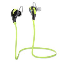 Dashblu Classic Wireless Earbuds with Microphone. for All iPhones, Androids & Tablets. Get Your 30-feet Range Sweatproof Buds Now! Music/Exercise/Calls and just for Fun. Quality Reception. (Green)