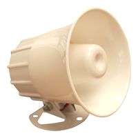 INDOOR OUTDOOR SIREN, 12 VOLT SIREN