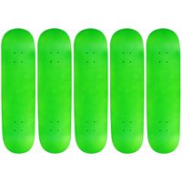 Moose 8.25" Blank Skateboard Deck Neon Green 7-Ply Canadian Maple