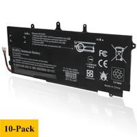 10-Pack BL06042XL Battery for HP EliteBook Folio 1040 G0 G1 G2,P/N: HSTNN-DB5D IB5D W02C 722236-171 1C1 271 2C1 722297-001 005 F450 F450C BL06XL [11.1V 42Wh, 1 Year Warranty]