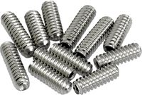 Fender American Vintage Stratocaster/Telecaster Bridge Saddle Height Adjustment Screws - Nickel