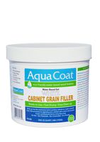 Aqua Coat, Best White Cabinet Wood Grain Filler, White Gel, Water Based, Low Odor, Fast Drying, Non Toxic, Environmentally Safe (Quart)