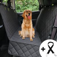 Honest Dog Car Seat Covers with Side Flap, Pet Backseat Cover for Cars, Trucks, and Suv's - Waterproof & Nonslip,Luxury(Quilted)