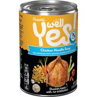 Campbell's Well Yes! Chicken Noodle Soup, 16.2 oz. Can