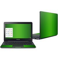 Mightyskins Skin Compatible with Samsung Chromebook 3 11.6" - Lime Carbon Fiber | Protective, Durable, and Unique Vinyl Decal Wrap Cover | Easy to Apply, Remove, and Change Styles | Made in The USA