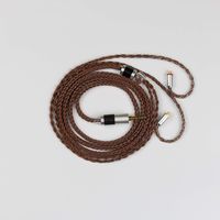 16 Core Silver Plated MMCX Replacement Cable, Senlee Upgrade Silver Plated Cable Detachable Earphone Cable 3.5MM Plug for SHURE SE215 SE846 SE425 TIN Audio T2 UE900 Earphones(3.5MM Plug, MMCX)