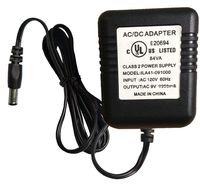 UpBright [UL Listed] 9V AC Adapter Compatible with Alesis P3 Micron SR16 HR16 M-EQ MEQ-230 D4 DM4 DM5 DM8 RP 100 200 250 P3X110 MPX-100 7-40-0903 A30910C A30980C U090085A AC-9 A9100UL-950 9VAC Power