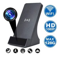 LIZVIE Spy Camera Wireless Hidden Cameras WiFi Charger Fast Charging with Remote Viewing Night Vision, Indoor Security Cam HD Video with Motion Detection, Support iOS Android