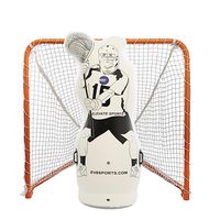 11th Man Inflatable Lacrosse Goalie Dummy Shot Blocker - Shooting Target - Electric Pump Included