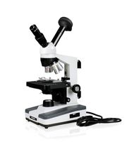 Parco Scientific LTM Dual View Compound Microscope, 10x WF Eyepiece, 40x-1000x Magnification, LED Illumination with Control, 1.25 N.A. Abbe Condenser, Mechanical Stage, 3.0MP Digital Eyepiece Camera
