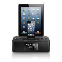 Philips AJ7260D/37 Dual Dock Triple Charging Clock Radio