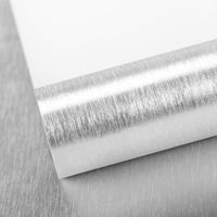 WRAPAHOLIC Gift Wrapping Paper Roll - Silver with Metallic Shine for Birthday, Holiday, Wedding, Baby Shower Gift Wrap - 30 inch x 33 feet