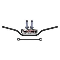 Motorcycle 7/8''22mm off-road Handlebar - Black Universal Handlebar Handlebar Crossbar With Pad Clamp for Yamaha YZ125 YZ250 YZF250F YZF450F WR125
