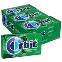 Orbit Spearmint Sugarfree Gum, 14 Pieces (12 Pack)