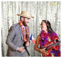 Mermaid Glitter Backdrop Silver 6FTx8FT Shower Curtain Set Reversable Shimmer Sequin Fabri Photography Backdrop -0906S