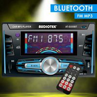2-DIN Digital Media Receiver Car Stereo with Bluetooth, Aux, USB and with Remote