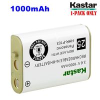 Kastar HHR-P103 Battery (1-Pack), Type 25, NI-MH Rechargeable Battery 3.6V 1000mAh, Replacement for Panasonic HHR-P103 / P-P103, AT&T, GE, Vtech Cordless Phone (Detail Models in The Description)