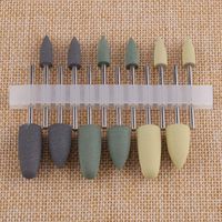 FidgetKute 12X Polishers Acrylic Polishing Burs 2.35mm Resin Base Show One Size